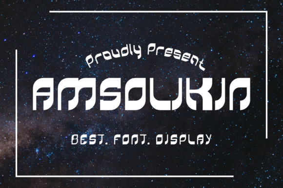 Amsolikin: A Bold Display Font That Commands Attention