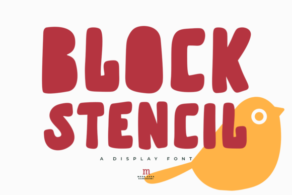 Block Stencil: A Playful Display Font That Actually Works