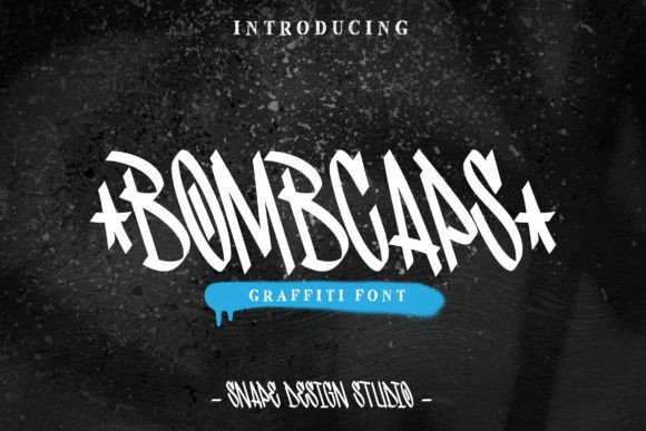 Bombcaps: A Graffiti-Inspired Display Font for Makers