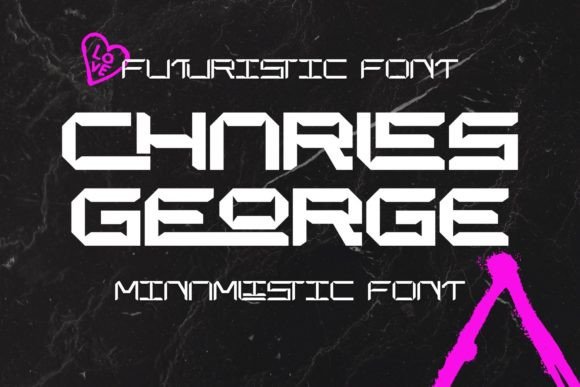 Charles George: A Futuristic Display Font for Scroll-Stopping Campaigns