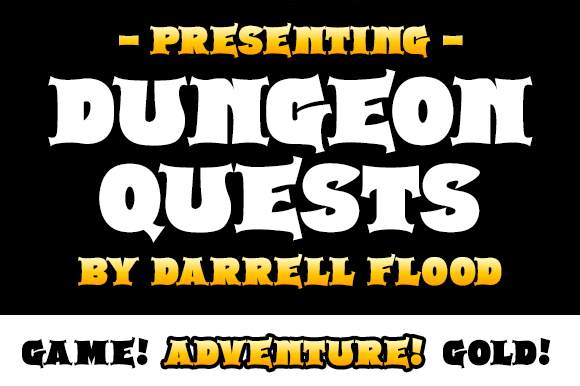 Dungeon Quests: A Fantasy Display Font That Delivers Campaign Impact