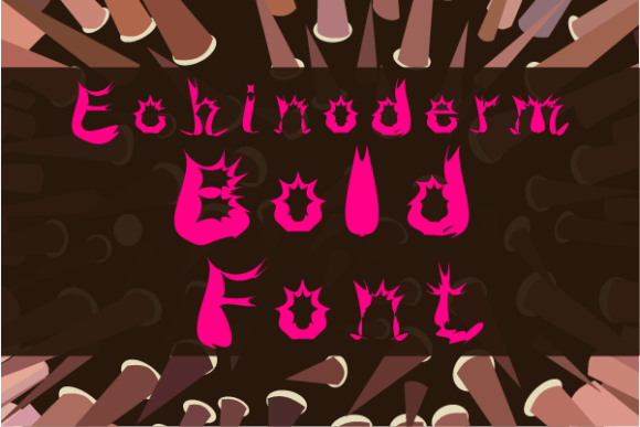 Echinoderm Bold: A Playful Display Font for Standout Digital Headlines