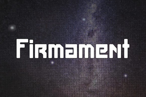 Firmament: A Retro-Futuristic Display Font for Standout Branding