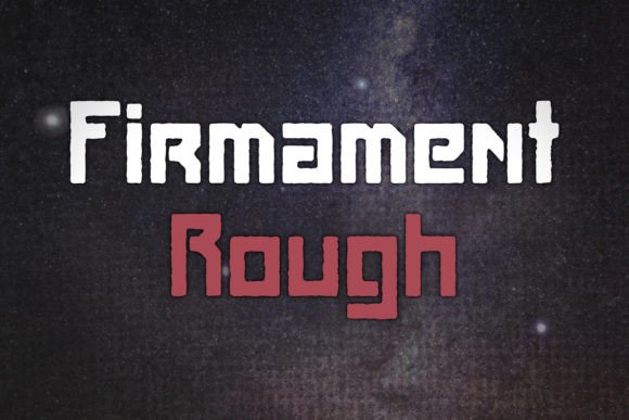 Firmament Rough: A Retro-Futuristic Display Font That Grabs Scrolling Eyes