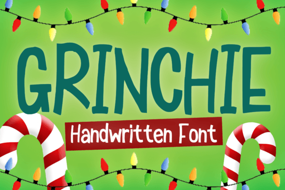 Grinchie: A Playful Display Font for Warm Editorial Design