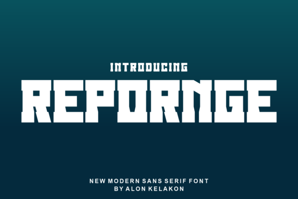 How Repornge Display Font Can Strengthen Your Brand Identity
