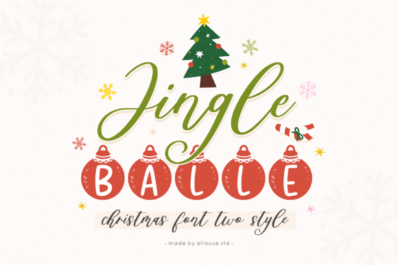 Jingle Balle: A Thoughtful Display Font for Holiday Editorial Moments