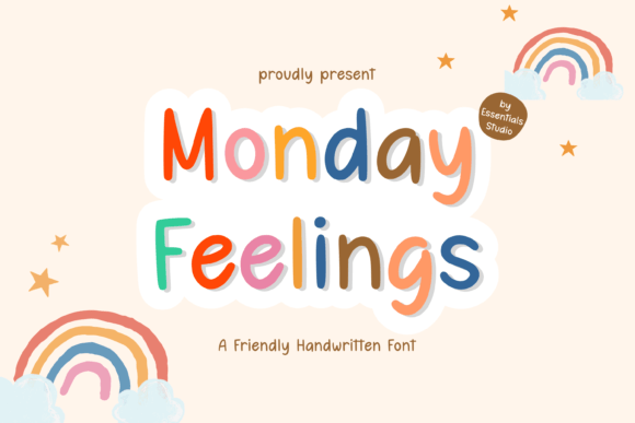 Monday Feelings: A Friendly Handwritten Display Font for Scroll-Stopping Campaigns