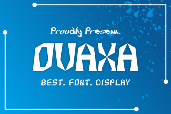 Ovaxa: A Bold, Authentic Display Font for Handmade Brands