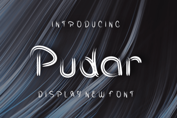 Pudar: The Modern Display Typeface for Editorial Impact