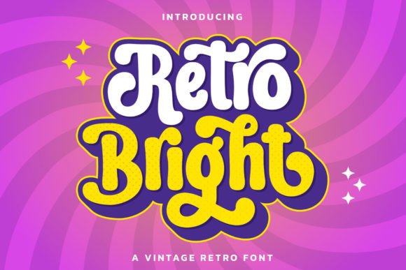 Retro Bright: A Display Font That Adds Instant Charm to Your Brand
