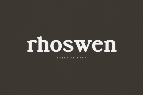 Rhoswen: A Versatile Display Font for Campaign Design