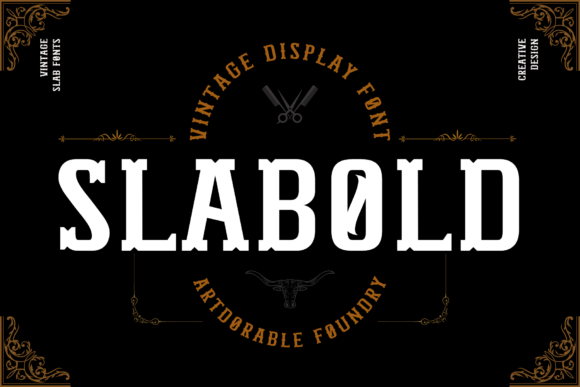 Slabold: A Vintage Display Font That Elevates Handmade Goods