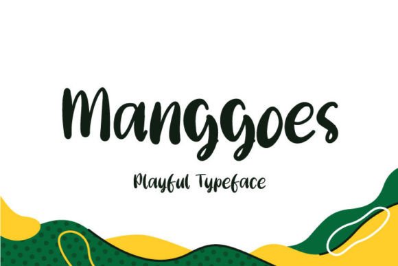 Why Manggoes Is the Handwritten Font Makers Need